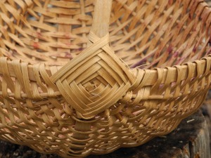 detail of gods eye basket