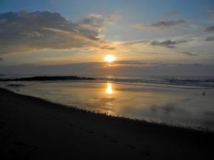 sunrise ovet the Atlantic ocean