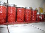 strawberry jam home canned 